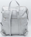 Iside---Zaino-Donna-Argentato-In-Vera-Pelle