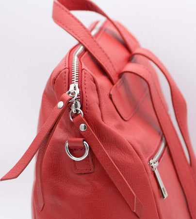 Iside---Zaino-Donna-Rosso-In-Vera-Pelle