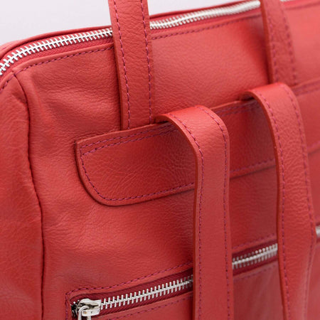 Iside---Zaino-Donna-Rosso-In-Vera-Pelle