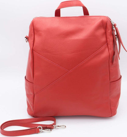 Iside---Zaino-Donna-Rosso-In-Vera-Pelle