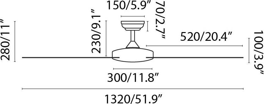 ISLOT L Ventilatore de soffitto bianco con motore DC SMART Fai da te/Prodotti per la costruzione/Riscaldamento e raffreddamento/Sistemi mobili di climatizzazione/Ventilatori/Ventilatori da soffitto Led Mall Home - Napoli, Commerciovirtuoso.it