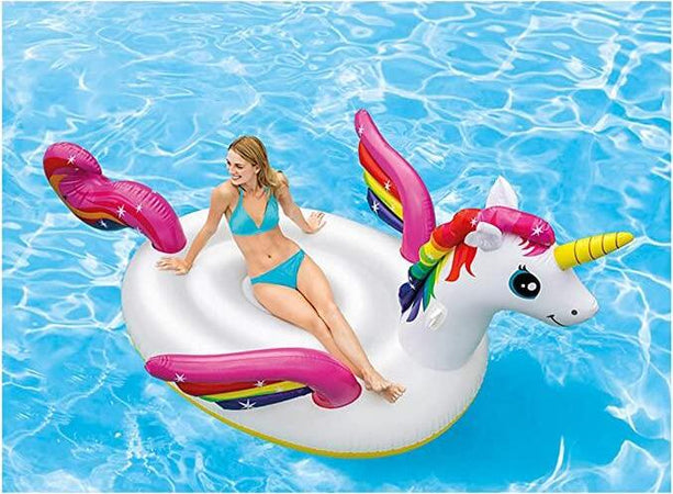 Isola galleggiante, Cavalcabile modello Unicorno gonfiabile per mare e piscina con maniglie Giochi e giocattoli/Sport e giochi all'aperto/Giochi aquatici e piscine per bambini/Canotti e gonfiabili galleggianti La Zappa - Altamura, Commerciovirtuoso.it