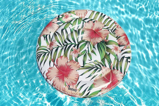 Isola Gonfiabile Palme Fiori Tropicali Materassino 158 Cm Max. 90 Kg Corda 43410 Giochi e giocattoli/Sport e giochi all'aperto/Giochi aquatici e piscine per bambini/Canotti e gonfiabili galleggianti Trade Shop italia - Napoli, Commerciovirtuoso.it