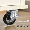 Isola-per-Cucina-per-Utensili-e-Accessori-con-Cassetti,-Armadietto-e-Portasciugamani,-110x49.5x89.5-cm,-Bianco-KY7801-171KY7