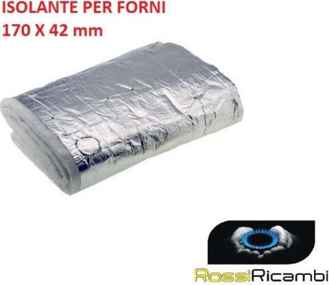 ISOLANTE FORNO MATERASSINO CON FOGLIO ALLUMINIO 42 X 170 CM - UNIVERSALE Casa e cucina/Grandi elettrodomestici/Accessori e parti di ricambio/Ricambi e accessori per forni/Resistenze per forni Rossi Ricambi - Venetico Marina, Commerciovirtuoso.it