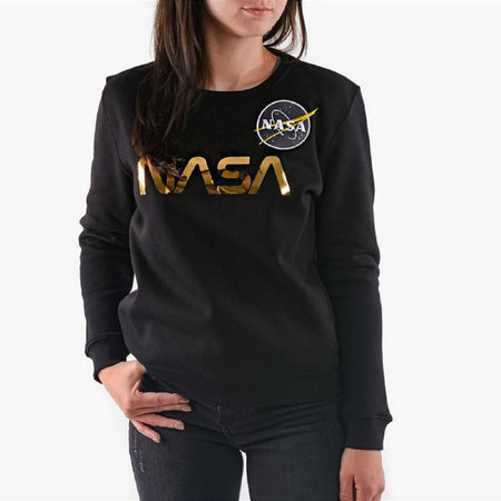 Felpa Girocollo Alpha Industries NASA PM