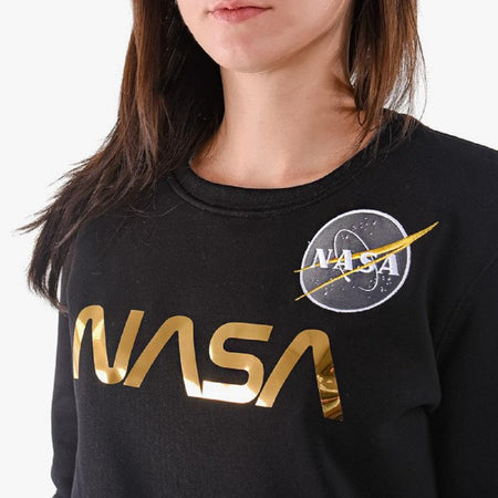 Felpa Girocollo Alpha Industries NASA PM