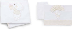 Italbaby Completo Di Lenzuoline Ricamate Per Lettino + Copertina In Pile, Lettino Di Legno Culla Con Disegni Fantasia Casa e cucina/Tessili per la casa/Biancheria per la cameretta/Lenzuola e federe/Set di lenzuola e federe Sanitaria Gioia del Bimbo - Villa San Giovanni, Commerciovirtuoso.it