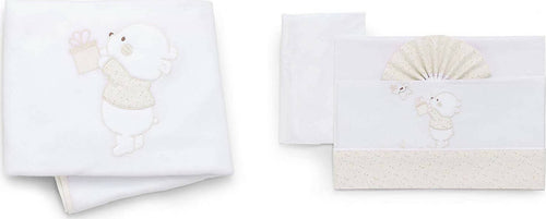 Italbaby Completo Di Lenzuoline Ricamate Per Lettino + Copertina In Pile, Lettino Di Legno Culla Con Disegni Fantasia Casa e cucina/Tessili per la casa/Biancheria per la cameretta/Lenzuola e federe/Set di lenzuola e federe Sanitaria Gioia del Bimbo - Villa San Giovanni, Commerciovirtuoso.it
