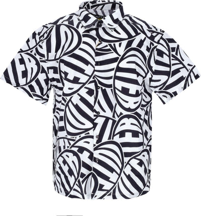 IUTER-Camicia-Manica-Corta-Uomo-Hungry-Shirt-White-da-uomo