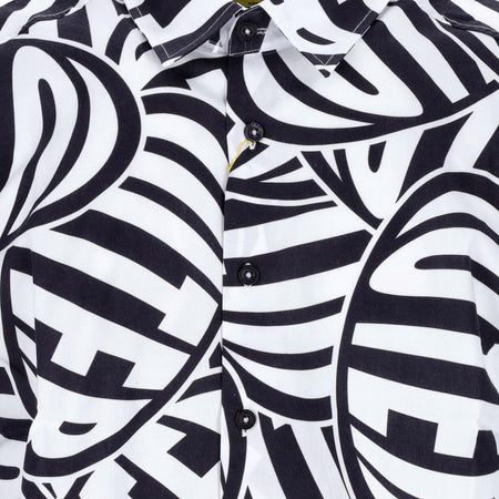 IUTER-Camicia-Manica-Corta-Uomo-Hungry-Shirt-White-da-uomo