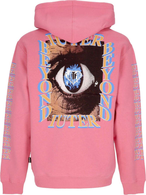 IUTER-Felpa-Cappuccio-Uomo-Beyond-Hoodie-Pink-da-uomo