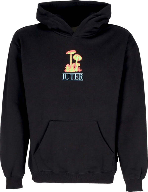 IUTER-Felpa-Cappuccio-Uomo-Growing-Hoodie-Black-da-uomo