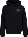 IUTER-Felpa-Cappuccio-Uomo-Metal-Logo-Hoodie-Black-da-uomo