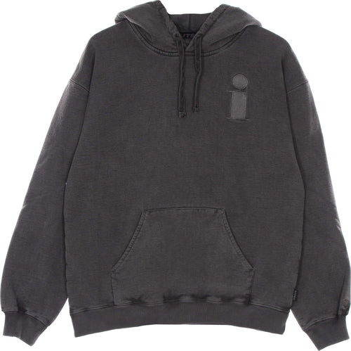 IUTER-Felpa-Cappuccio-Uomo-Monogram-Hoodie-Black-da-uomo