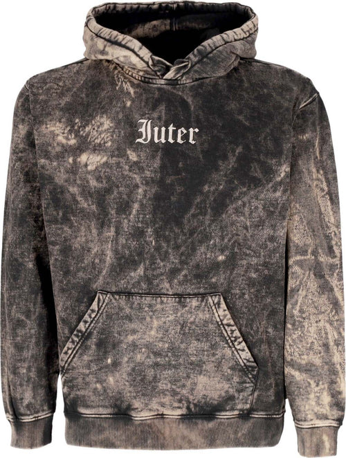 IUTER-Felpa-Cappuccio-Uomo-Still-Here-Hoodie-Black-da-uomo