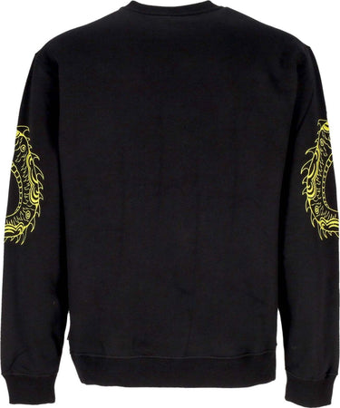 IUTER-Felpa-Girocollo-Uomo-Dragon-Crewneck-Black-da-uomo