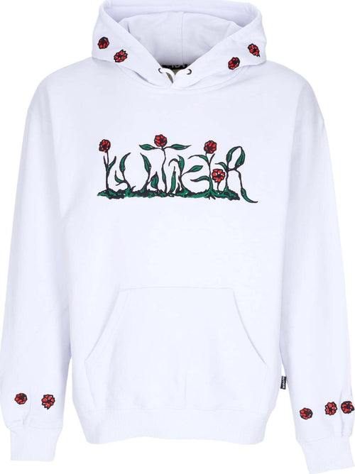 IUTER-Felpa-Leggera-Cappuccio-Uomo-Field-Hoodie-White-da-uomo