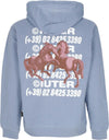 IUTER-Felpa-Leggera-Cappuccio-Uomo-Horses-Hoodie-Country-Blue-da-uomo
