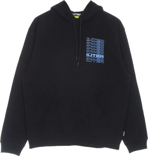 IUTER-Felpa-Leggera-Cappuccio-Uomo-Spine-Hoodie-Black-da-uomo