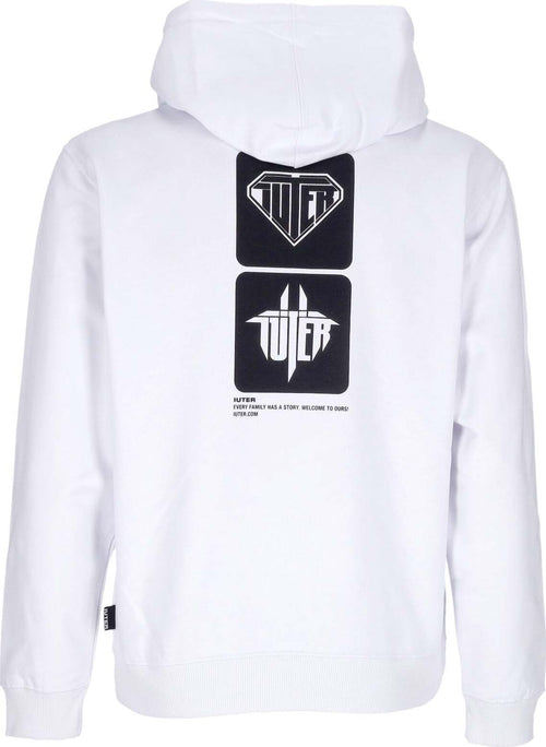IUTER-Felpa-Leggera-Cappuccio-Uomo-Tab-Hoodie-White-da-uomo