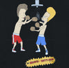 IUTER-Felpa-Leggera-Girocollo-Uomo-B&-B-Knockout-Crewneck-Black-da-uomo
