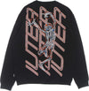 IUTER-Felpa-Leggera-Girocollo-Uomo-Skeleton-Crewneck-Black-da-uomo