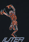 IUTER-Felpa-Leggera-Girocollo-Uomo-Skeleton-Crewneck-Black-da-uomo