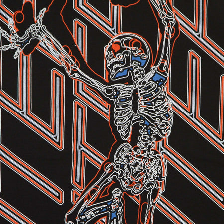 IUTER-Felpa-Leggera-Girocollo-Uomo-Skeleton-Crewneck-Black-da-uomo