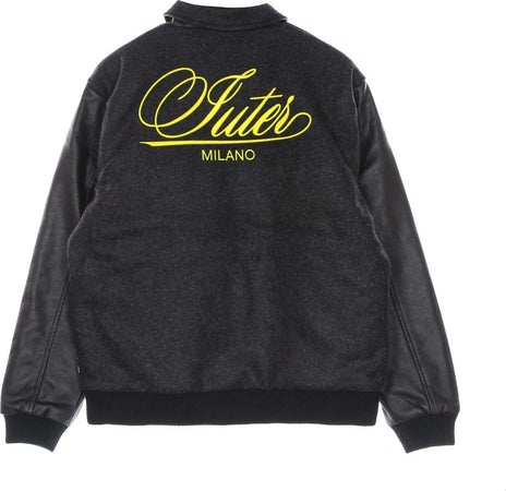 IUTER-Giubbotto-College-Uomo-Family-Varsity-Jacket-Black-da-uomo