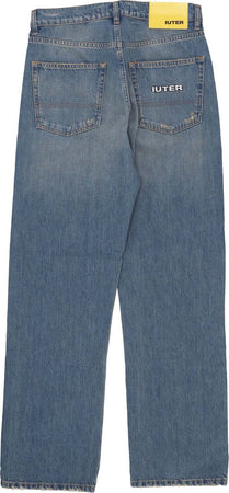 IUTER-Jeans-Uomo-Loose-Denim-Medium-Blue-da-uomo