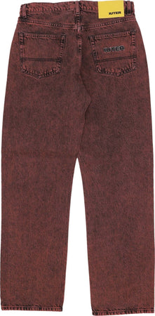 IUTER-Jeans-Uomo-Loose-Denim-Pants-Brick-da-uomo