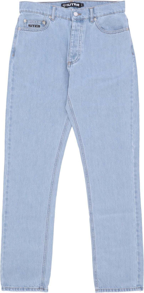 IUTER-Jeans-Uomo-Regular-Denim-Light-Blue-da-uomo