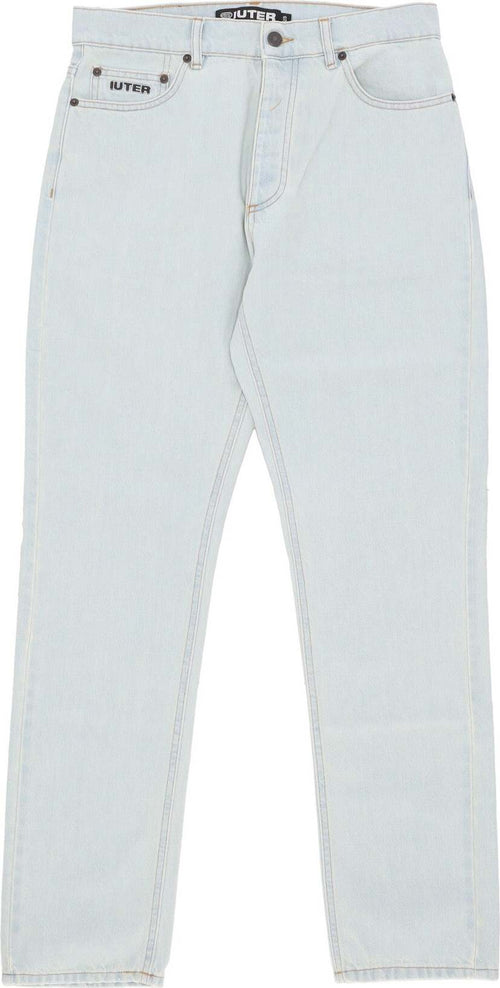 IUTER-Jeans-Uomo-Regular-Denim-Stone-Wash-da-uomo