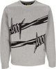 IUTER-Maglione-Uomo-Barbwire-Jumper-Light-Grey-da-uomo