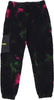 IUTER-Orsetto-Uomo-Tie-Dye-Fur-Pant-Black-da-uomo