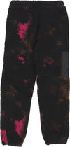 IUTER-Orsetto-Uomo-Tie-Dye-Fur-Pant-Black-da-uomo