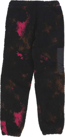 IUTER-Orsetto-Uomo-Tie-Dye-Fur-Pant-Black-da-uomo