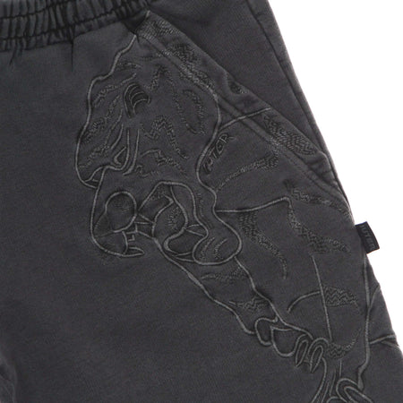 IUTER-Pantalone-Corto-Tuta-Uomo-Nepal-Pigment-Sweatshort-Black-da-uomo