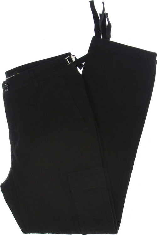 IUTER-Pantalone-Lungo-Uomo-Cargo-Pant-Black-da-uomo