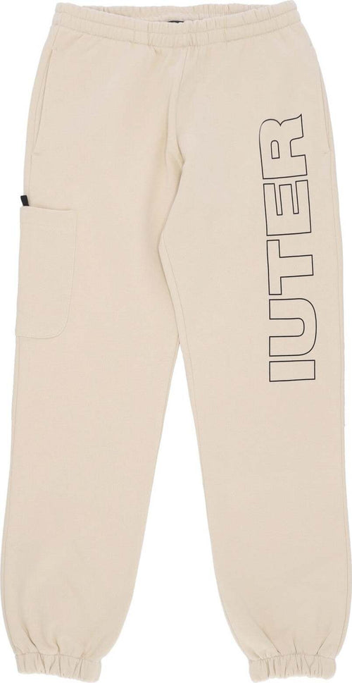 IUTER-Pantalone-Tuta-Felpato-Uomo-Family-Sweatpant-Cream-da-uomo