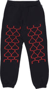 IUTER-Pantalone-Tuta-Felpato-Uomo-Net-Sweatpant-Black-da-uomo