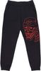 IUTER-Pantalone-Tuta-Felpato-Uomo-Skull-Sweatpant-Black-da-uomo