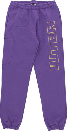 IUTER-Pantalone-Tuta-Leggero-Uomo-Family-Sweatpant-Violet-da-uomo
