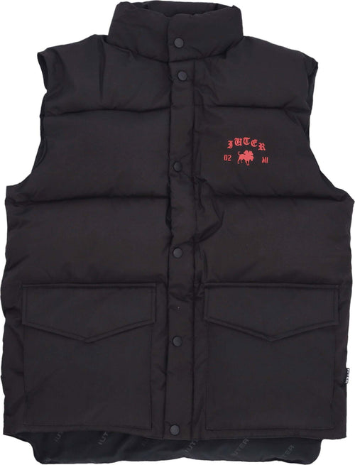 IUTER-Piumino-Smanicato-Uomo-Dogo-Breed-Puff-Vest-X-Club-Dogo-Black-da-uomo