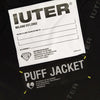 IUTER-Piumino-Uomo-Horns-Allover-Puff-Jacket-Black-da-uomo