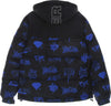IUTER-Piumino-Uomo-Horns-Allover-Puff-Jacket-Black-da-uomo