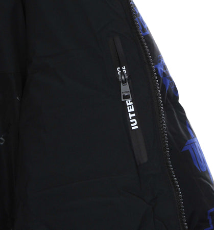 IUTER-Piumino-Uomo-Horns-Allover-Puff-Jacket-Black-da-uomo