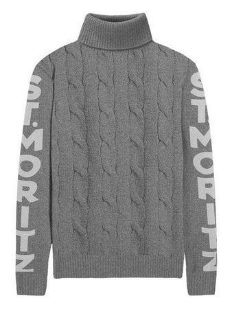 MC2 SAINT BARTH felpe senza cappuccio uomo mc2 saint barth - fisherman st moritz 15m15ml - grigio da uomo