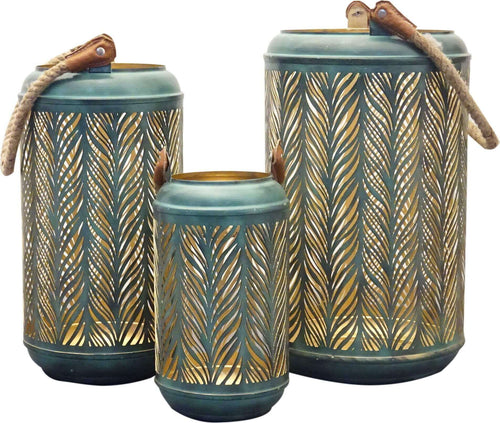 IZUMI---set-di-3-lanterne-in-metallo-Verde-Milani-Home